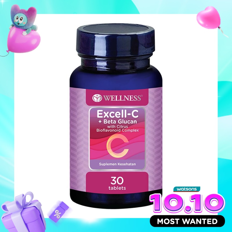 Excell C + Betaglucan Tablet 30'S image