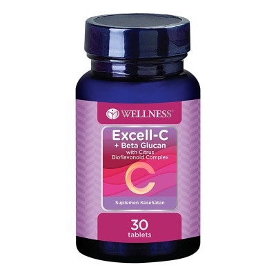 WELLNESS Excell-C + Beta Glucan 30s