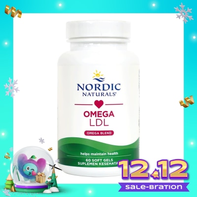 NORDIC Omega LDL Softgel 60'S