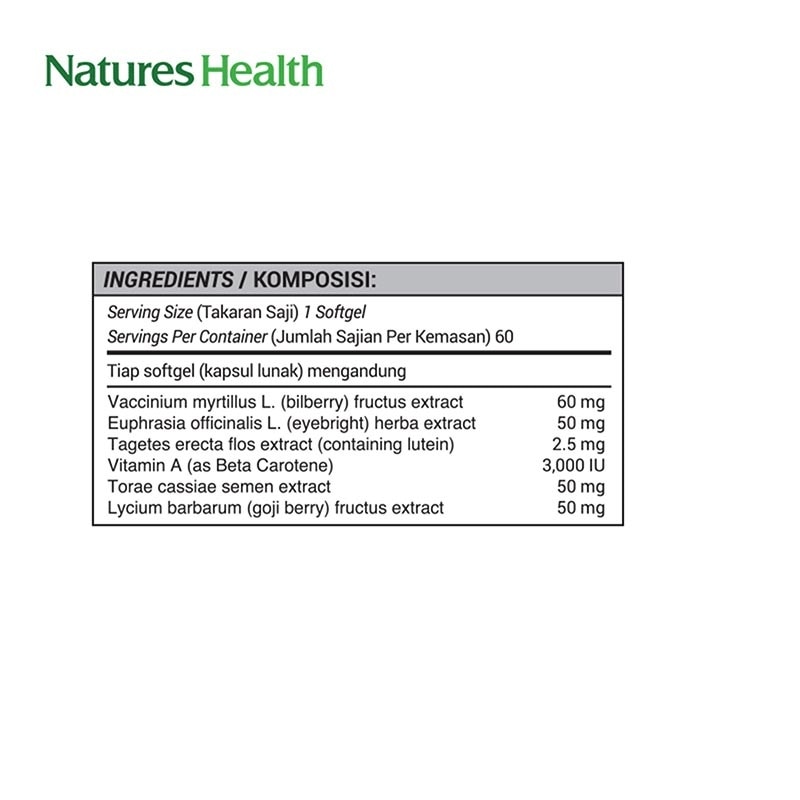 Visi Health Softgel 60'S