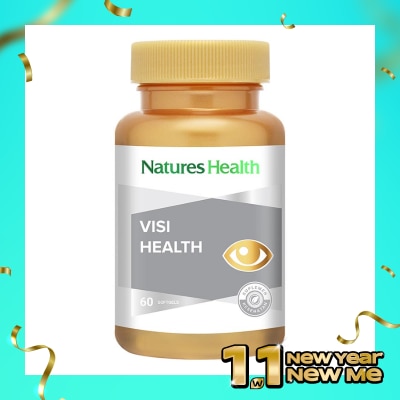 NATURES HEALTH Visi Health Softgel 60'S