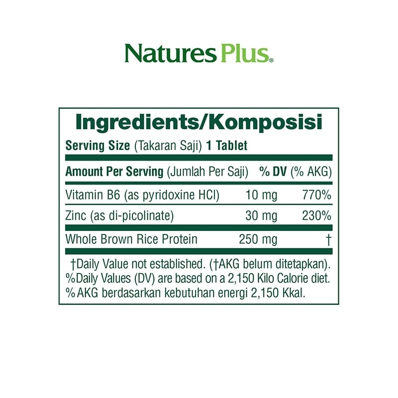Zinc Picolinate with Vitamin B6 Tablet 60'S