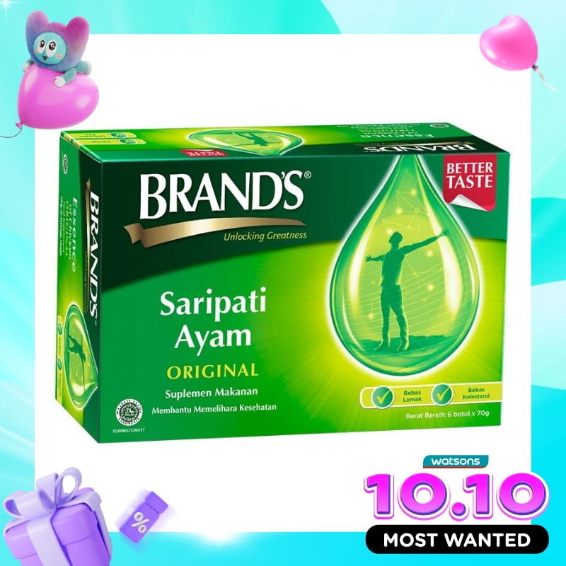 Brands Saripati Ayam Original 6 Botol 70g image