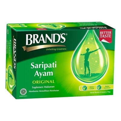 BRANDS Brands Saripati Ayam Original 6 Botol 70g