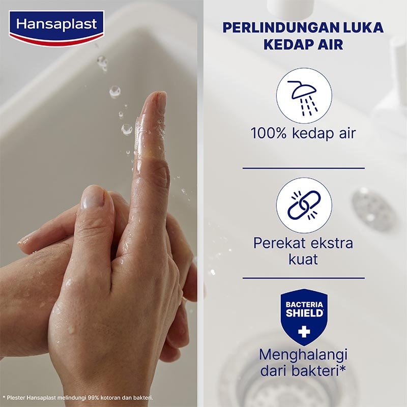 Plester Tahan Air Aqua Protect isi 6 P3K Plester Waterproof