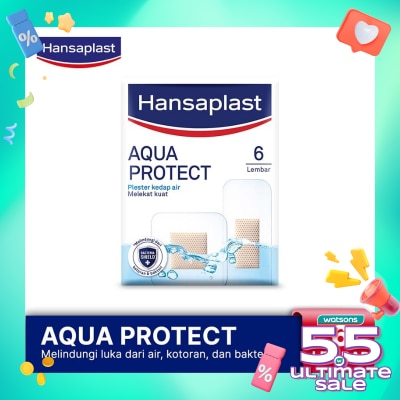 HANSAPLAST Hansaplast Aqua Protect 6's - Plester Kedap Air