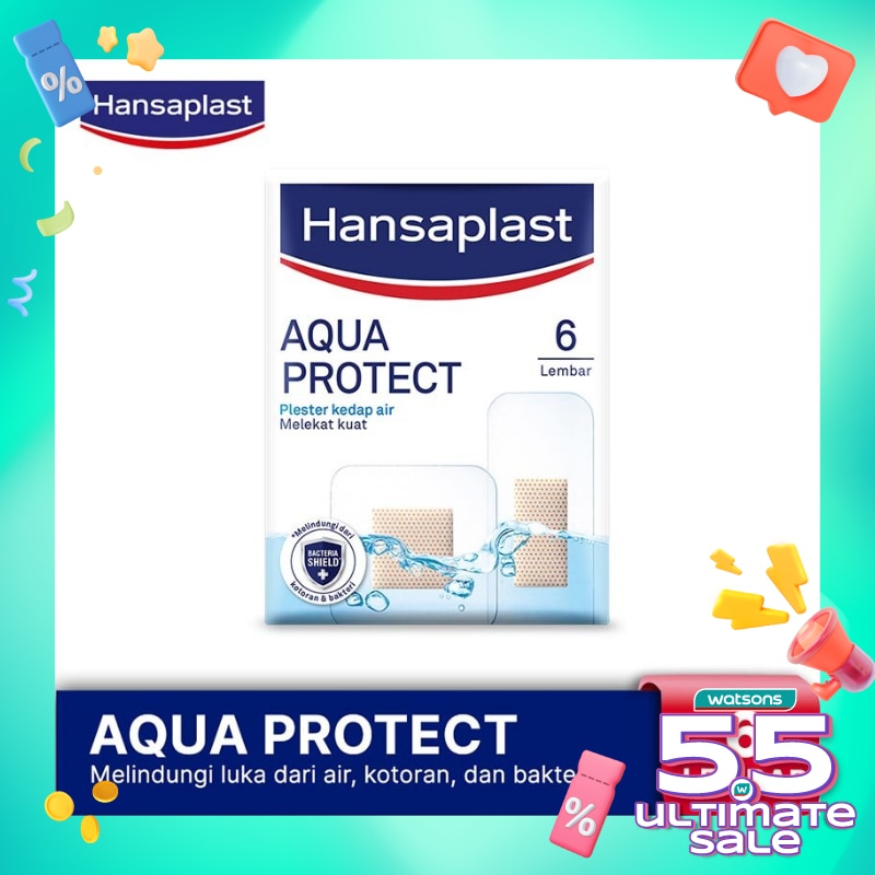Hansaplast Aqua Protect 6's - Plester Kedap Air