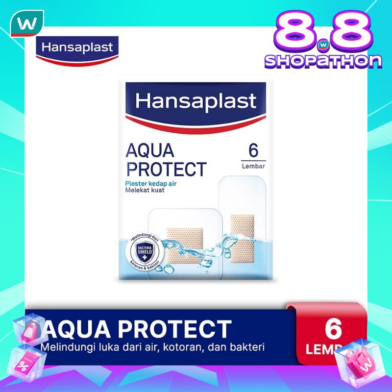 Hansaplast Aqua Protect 6's - Plester Kedap Air