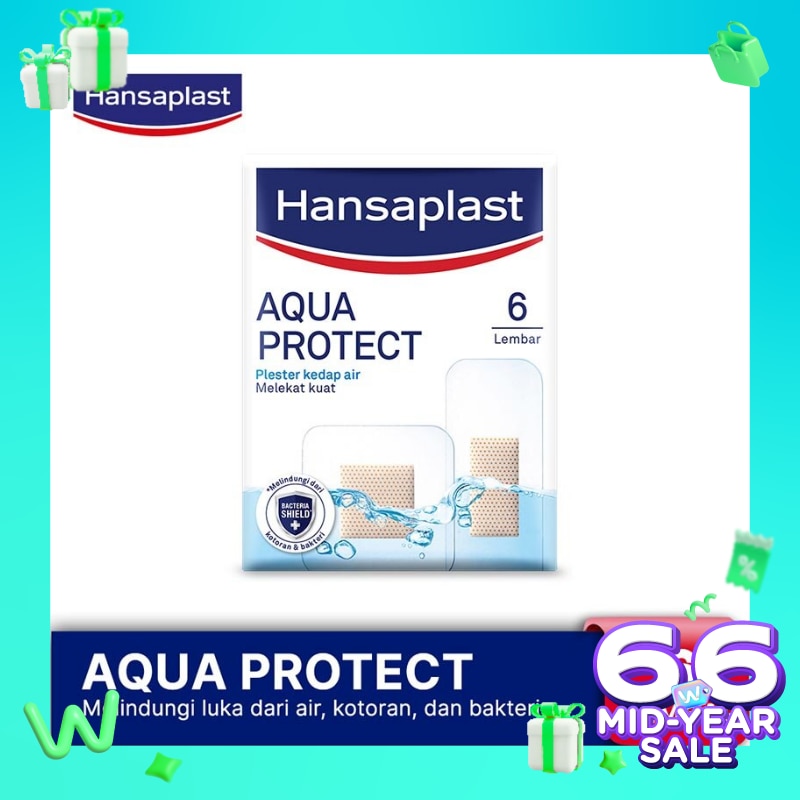 Hansaplast Aqua Protect 6's - Plester Kedap Air