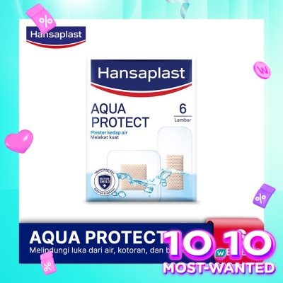 HANSAPLAST Hansaplast Aqua Protect 6's - Plester Kedap Air