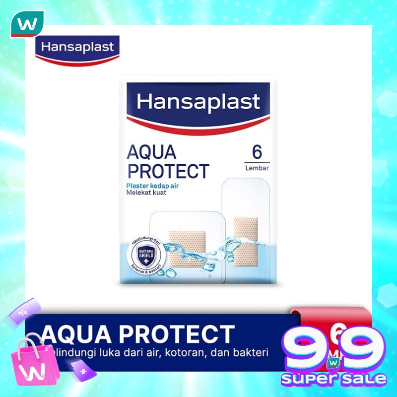 Hansaplast Aqua Protect 6's - Plester Kedap Air