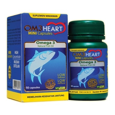 OM3 HEART Om3heart Mini Capsules Ome Heart 60s