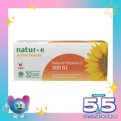 NATUR-E - Natur E Nourishing 300IU 32'S