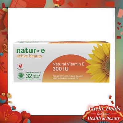 NATUR-E Natur E Nourishing 300IU 32'S