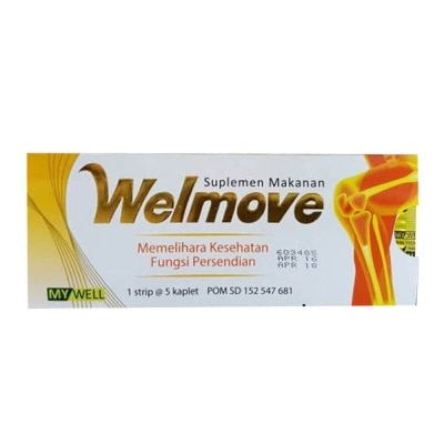 WELMOVE Suplemen Makanan Strip