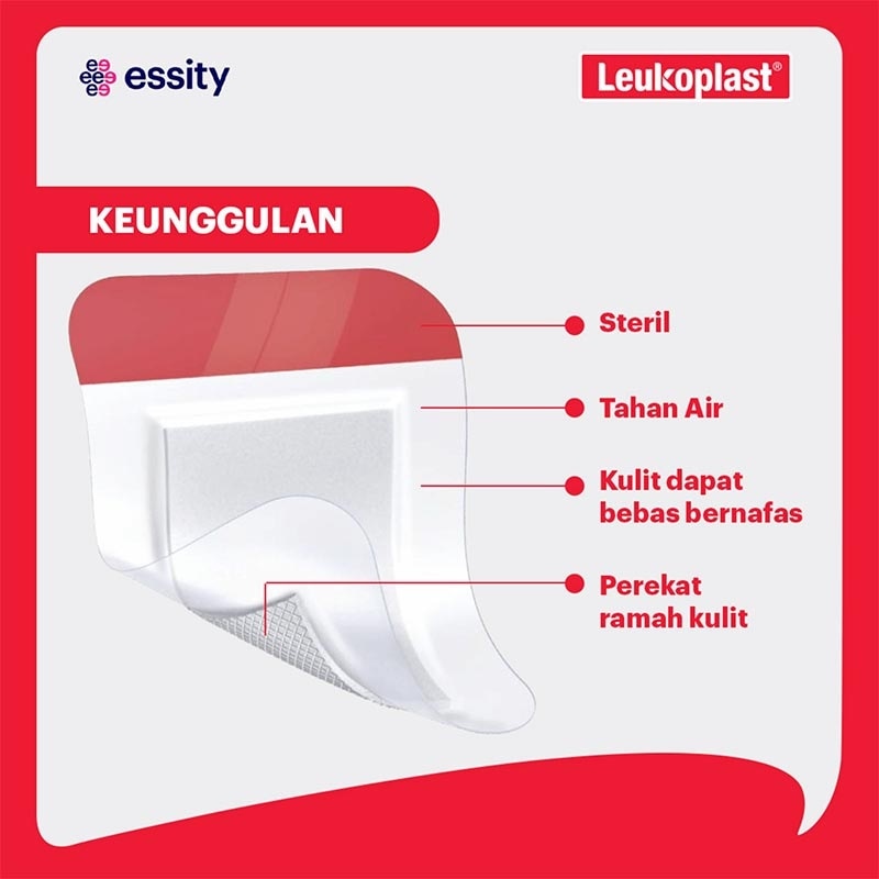 Essity Leukomed T Plus 8cmx10cm