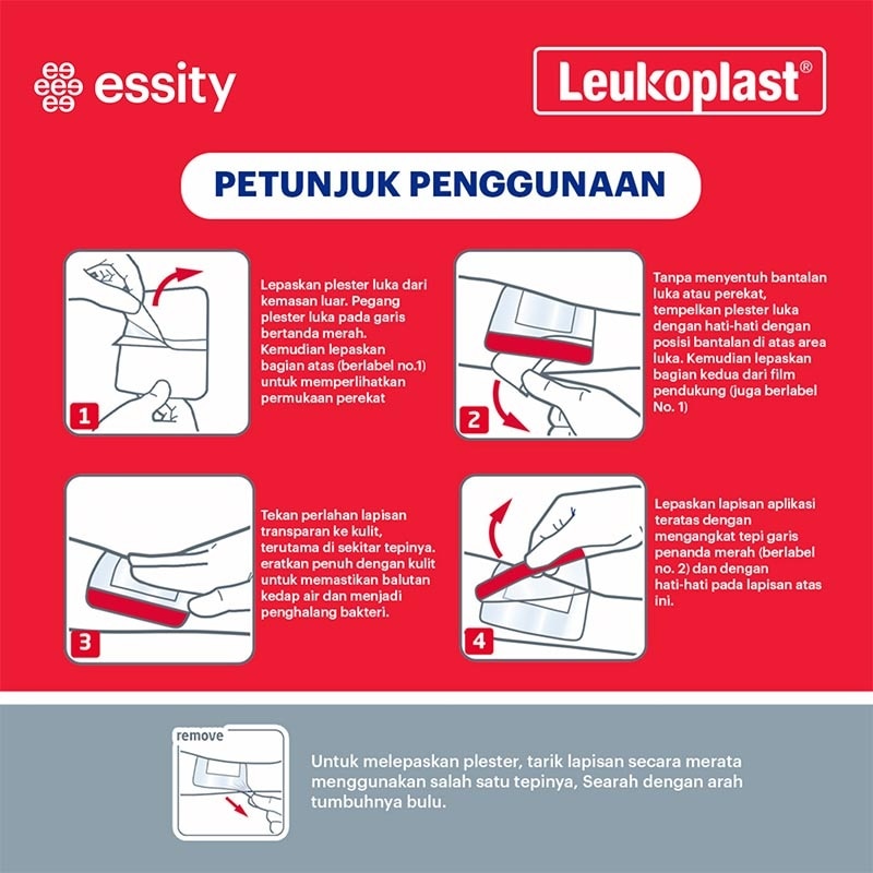 Essity Leukomed T Plus 8cmx10cm