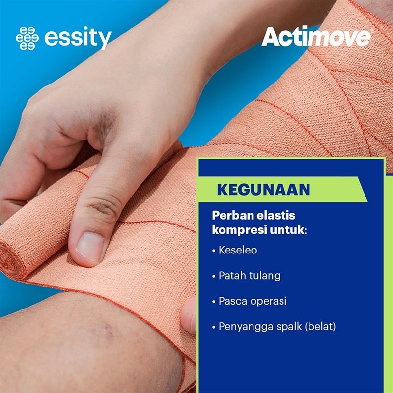 Essity Tensocrepe Pembalut Elastis 7,5cmx4,5m Roll