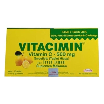 VITACIMIN Vitacimin C Sweetlets 10x2''s Tablets