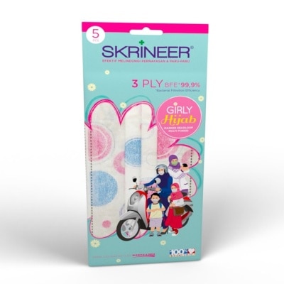 SKRINEER Girly Hijab Mask 5s