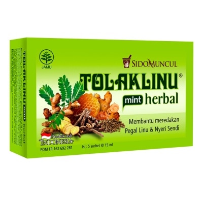 SIDO MUNCUL Tolak Linu Herbal Cair Mint 5s