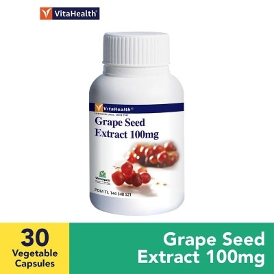 VITA HEALTH Vitahealth Grape Seed Extract 100Mg 30S