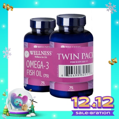 WELLNESS Banded Omega 3 75s