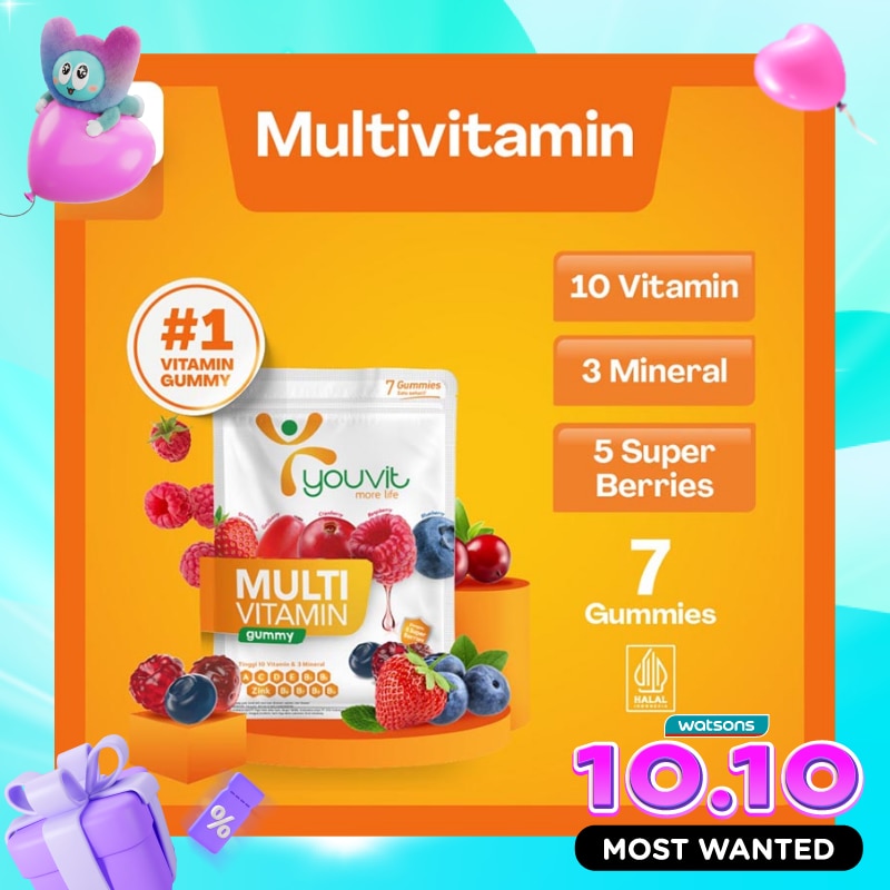 Multivitamin Dewasa Gummy 7'S image