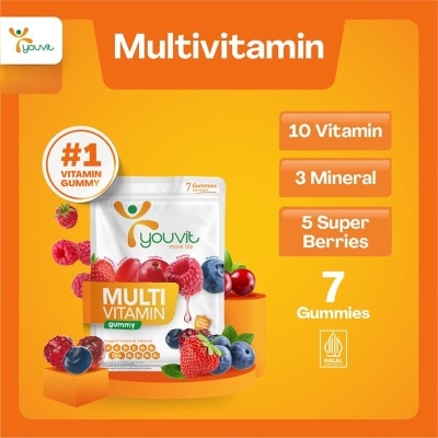 YOUVIT - Multivitamin Dewasa Gummy 7'S