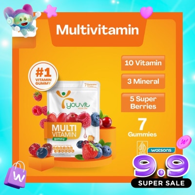 Youvit - Multivitamin Dewasa Gummy 7'S image