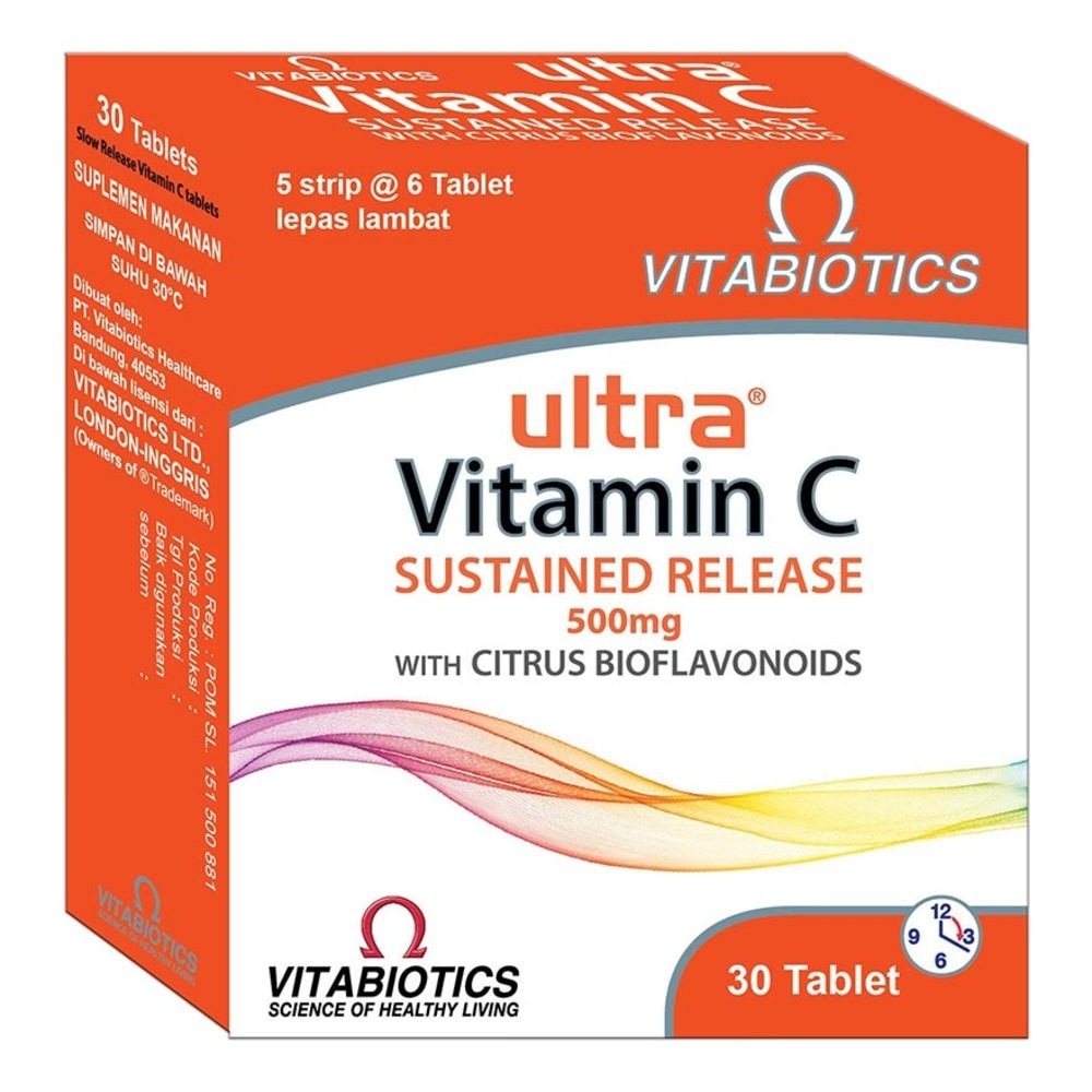 Suplemen Vitamin C 30 tablets