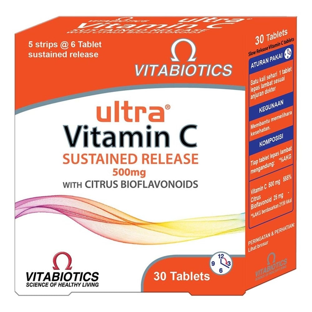 Suplemen Vitamin C 30 tablets