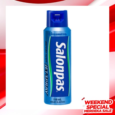 SALONPAS Jet Spray 118ml 1 Pcs