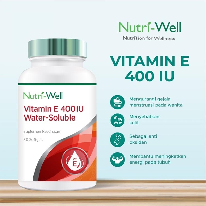 Vit E400Iu W.Sol