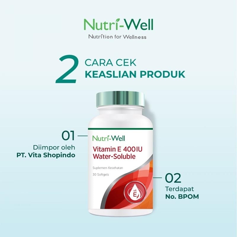 Vit E400Iu W.Sol