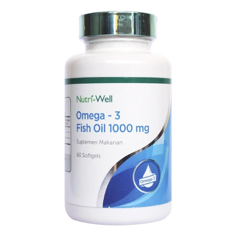 Omega 3 Fish Oil 1000mg Softgel 60'S