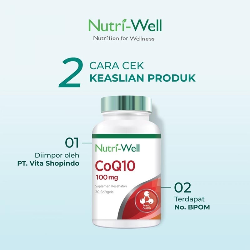 CoQ10 100mg Softgel 30'S