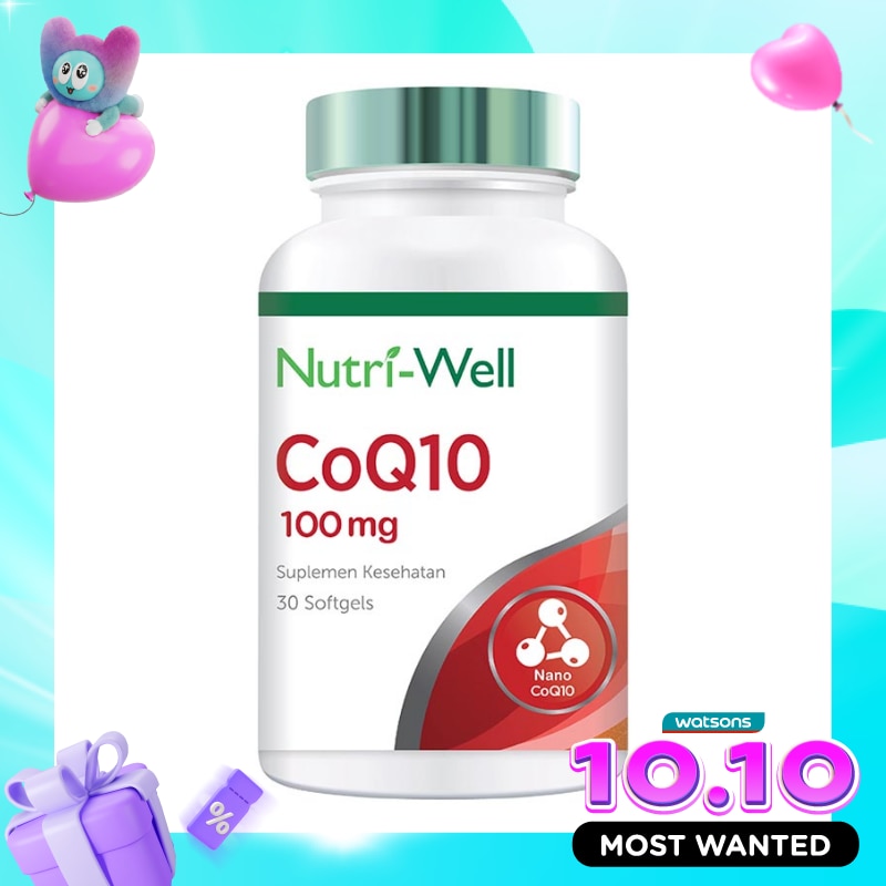 CoQ10 100mg Softgel 30'S image