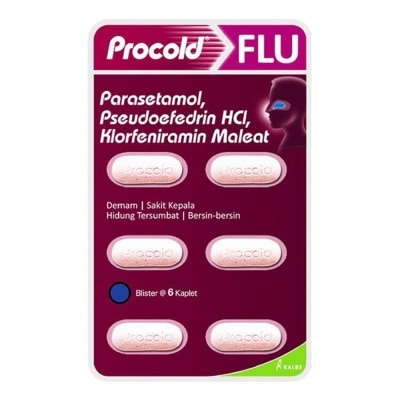 PROCOLD PROCOLD CAPLET 6'S (BLISTER)