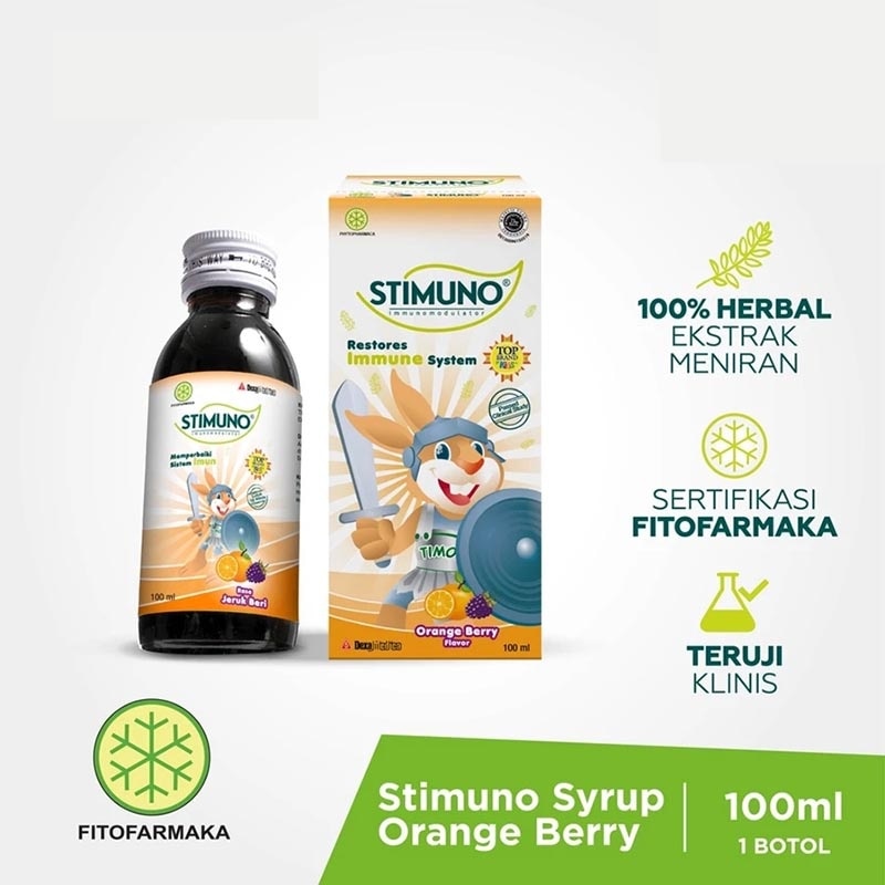 Sirup Rasa Jeruk Beri 100ml