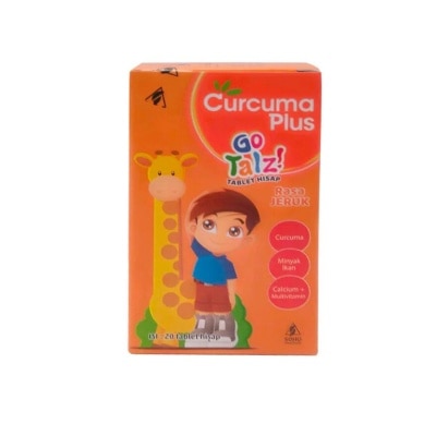 CURCUMA Plus Go Talz Jeruk 20s