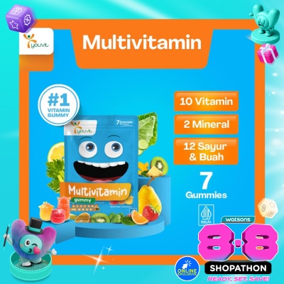 Youvit - Multivitamin Anak Gummy 7'S image