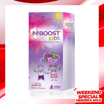 IMBOOST Imboost Kids Syrup Rasa Anggur 60ml