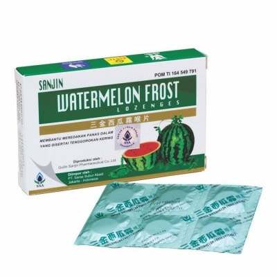 CHINESE MEDICIN, Watermelon Frost Lozenges 12 tablet | Watsons Indonesia