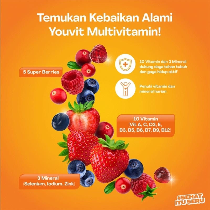 Multivitamin Dewasa Gummy 30'S