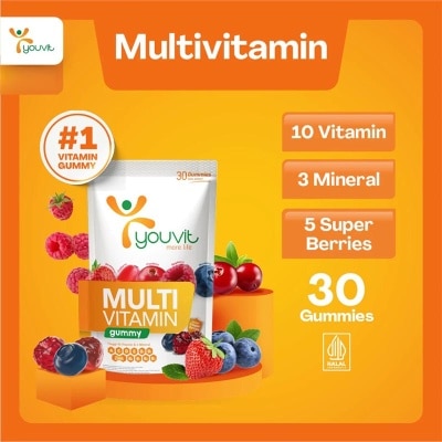 YOUVIT - Multivitamin Dewasa Gummy 30'S