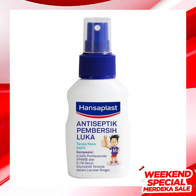 Hansaplast Wound Spray Antiseptic 40mL - Pembersih Luka