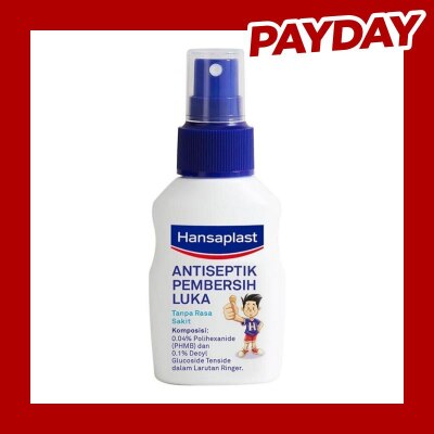 HANSAPLAST Hansaplast Wound Spray Antiseptic 40mL - Pembersih Luka