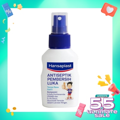 HANSAPLAST Hansaplast Wound Spray Antiseptic 40mL - Pembersih Luka