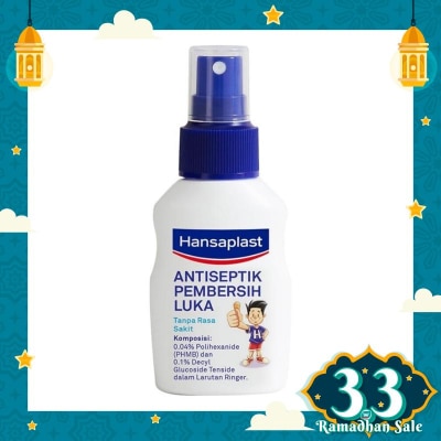 HANSAPLAST Hansaplast Wound Spray Antiseptic 40mL - Pembersih Luka